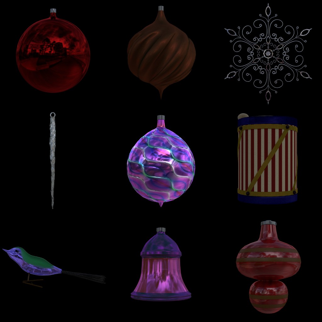 Christmas Ornaments preview image 1